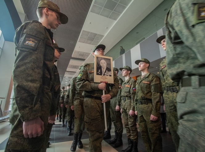 В университете телекоммуникаций отметили День Победы