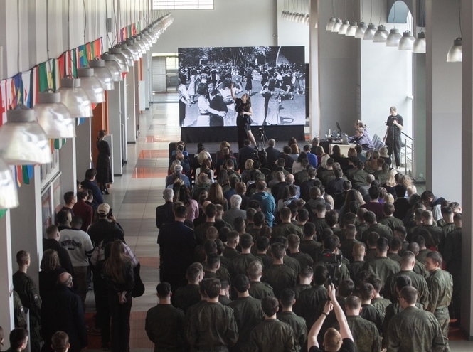 В университете телекоммуникаций отметили День Победы