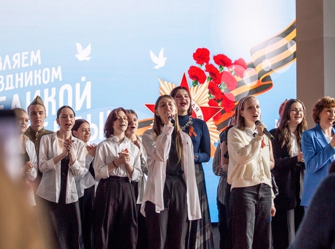 В университете телекоммуникаций отметили День Победы