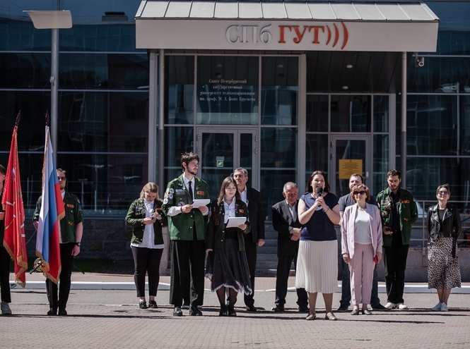 «Труд – крут!»: Студотряды СПбГУТ открыли трудовой сезон