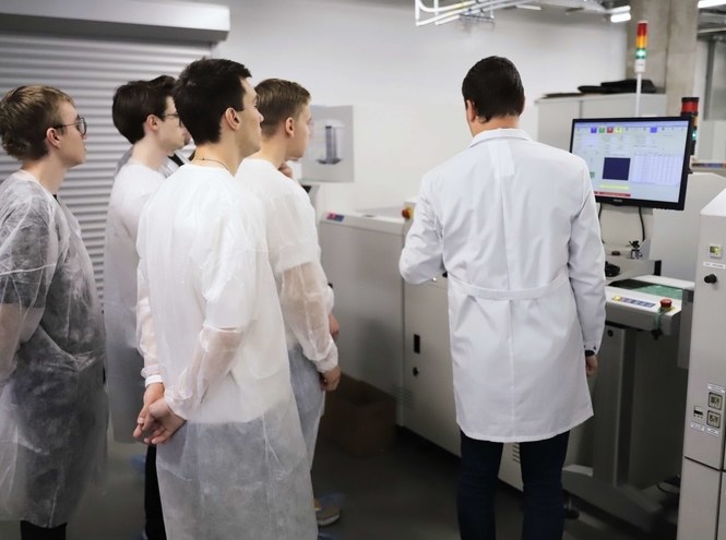 Студенты факультета РТС познакомились с предприятием «Пантес»