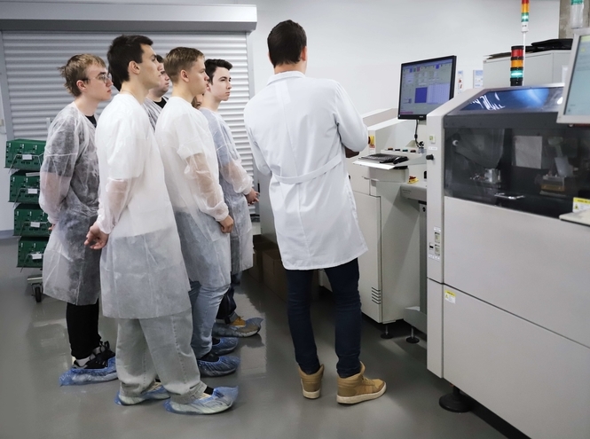 Студенты факультета РТС познакомились с предприятием «Пантес»