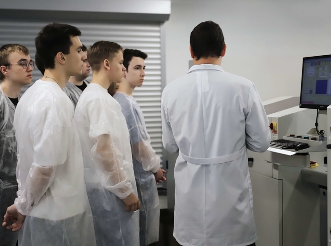 Студенты факультета РТС познакомились с предприятием «Пантес»