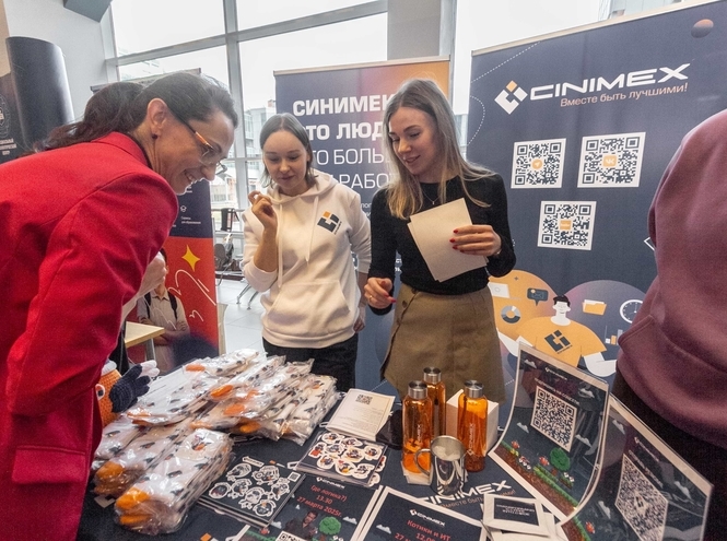 В ярмарке вакансий «Бонч.карьера» приняли участие около 1000 студентов