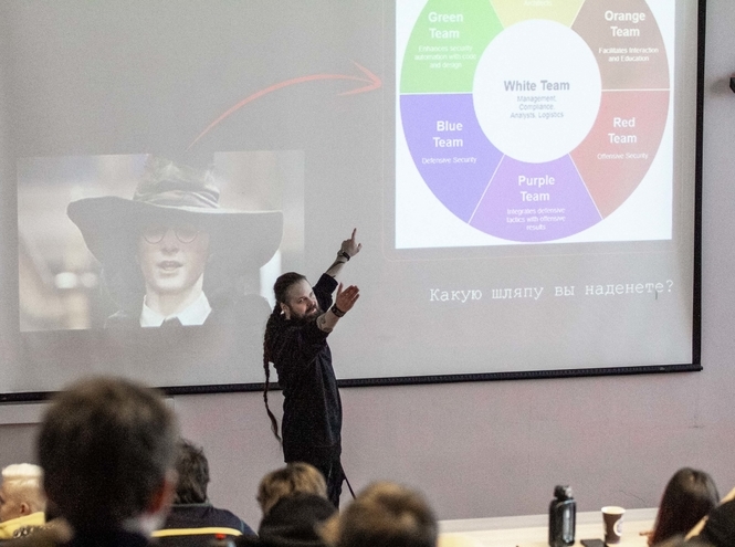 В СПбГУТ провели лекцию и воркшоп по кибербезопасности