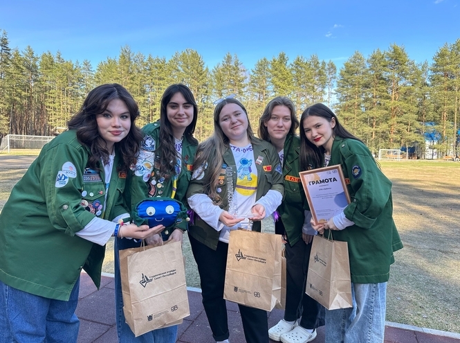 Бойцы студенческих отрядов СПбГУТ показали себя на весеннем слёте