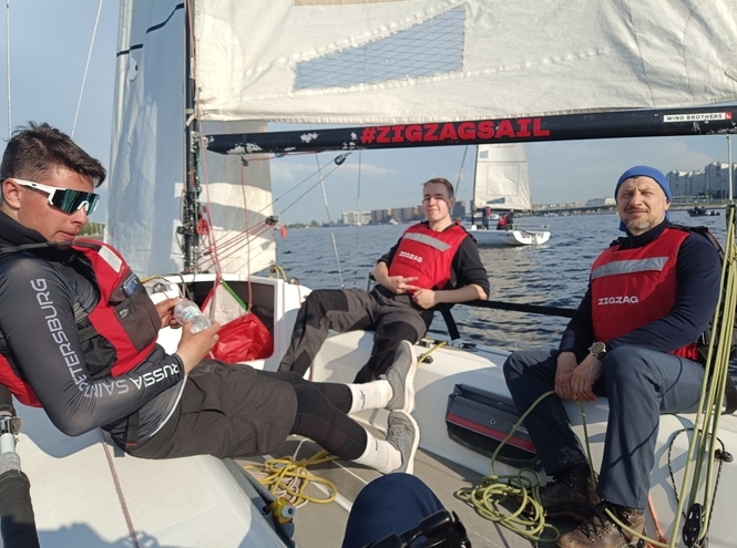 Выходные «бончевцев» — под парусом