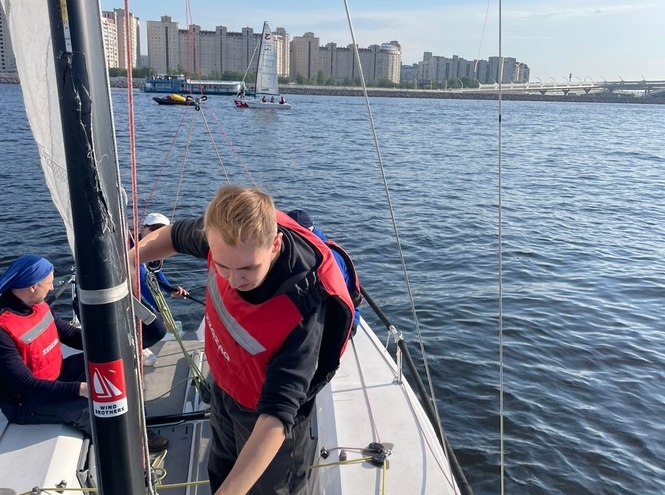 Выходные «бончевцев» — под парусом