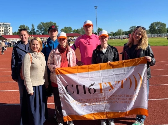 Спортсмены СПбГУТ — на чемпионате вузов по лёгкой атлетике