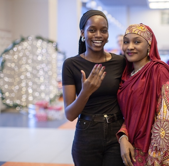 В СПбГУТ прошел Новый год иностранных студентов