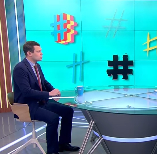 Игорь Ушаков выступил в эфире программы «Утро в Петербурге»