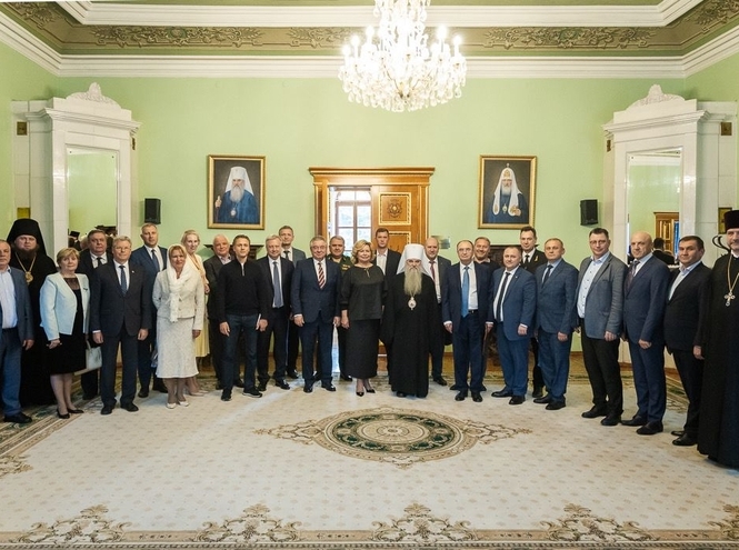 Ректор СПбГУТ принял участие во встрече митрополита Варсонофия с ректорами вузов