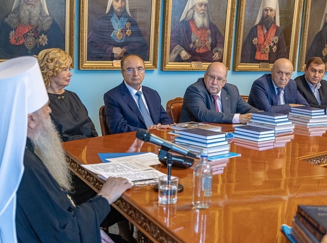 Ректор СПбГУТ принял участие во встрече митрополита Варсонофия с ректорами вузов