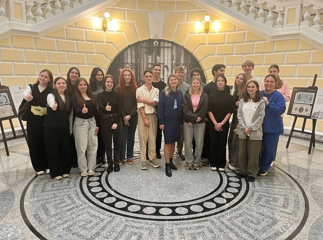 Студенты СПбКТ посетили Музей Банка России