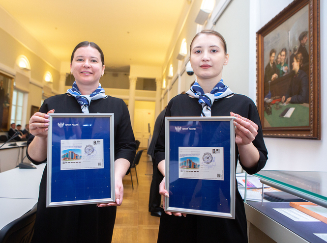 В честь 95-летия СПбГУТ выпущена тематическая почтовая карточка