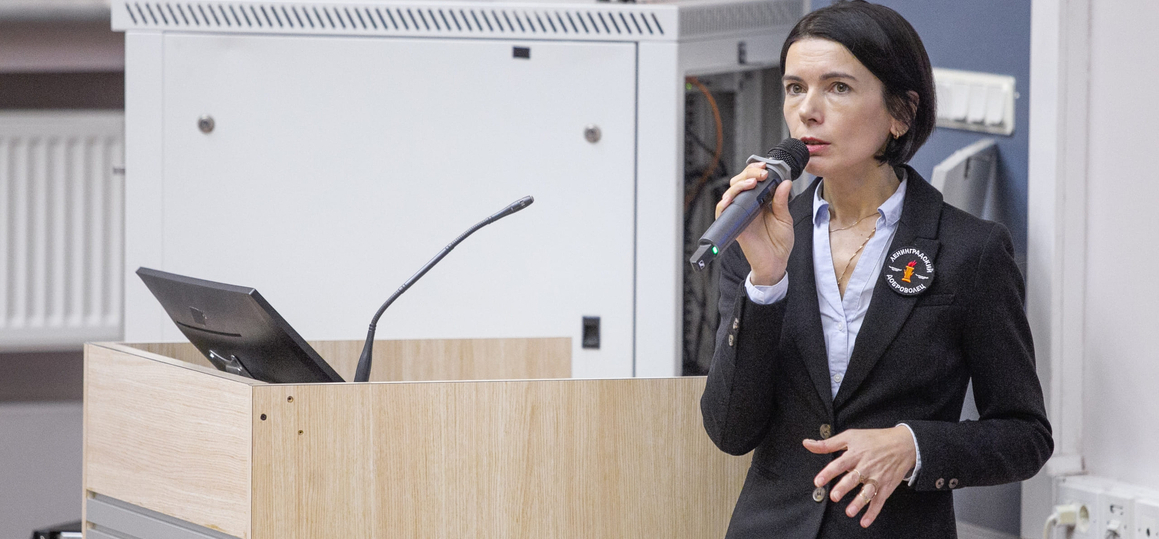 Студенты встретились с представителем фонда «Ленинградский доброволец» и ветераном СВО