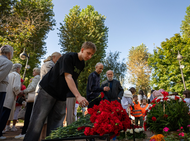 «Бончевцы» приняли участие в торжественно-траурном митинге, посвящённом началу блокады Ленинграда