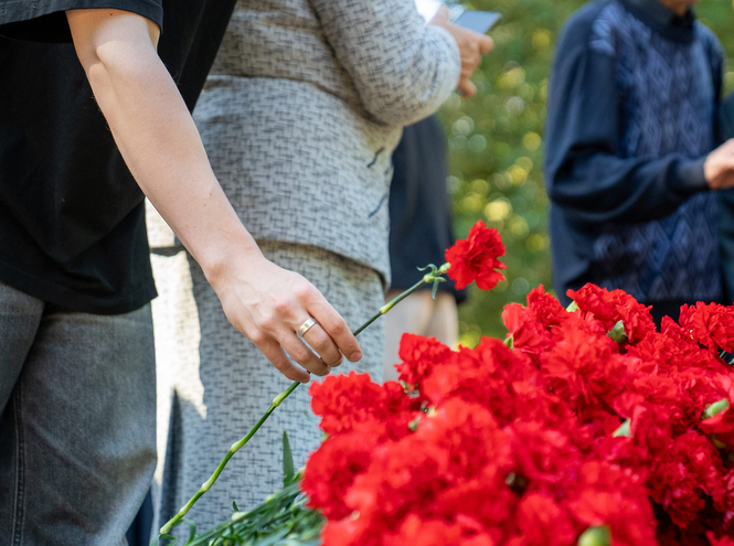«Бончевцы» приняли участие в торжественно-траурном митинге, посвящённом началу блокады Ленинграда