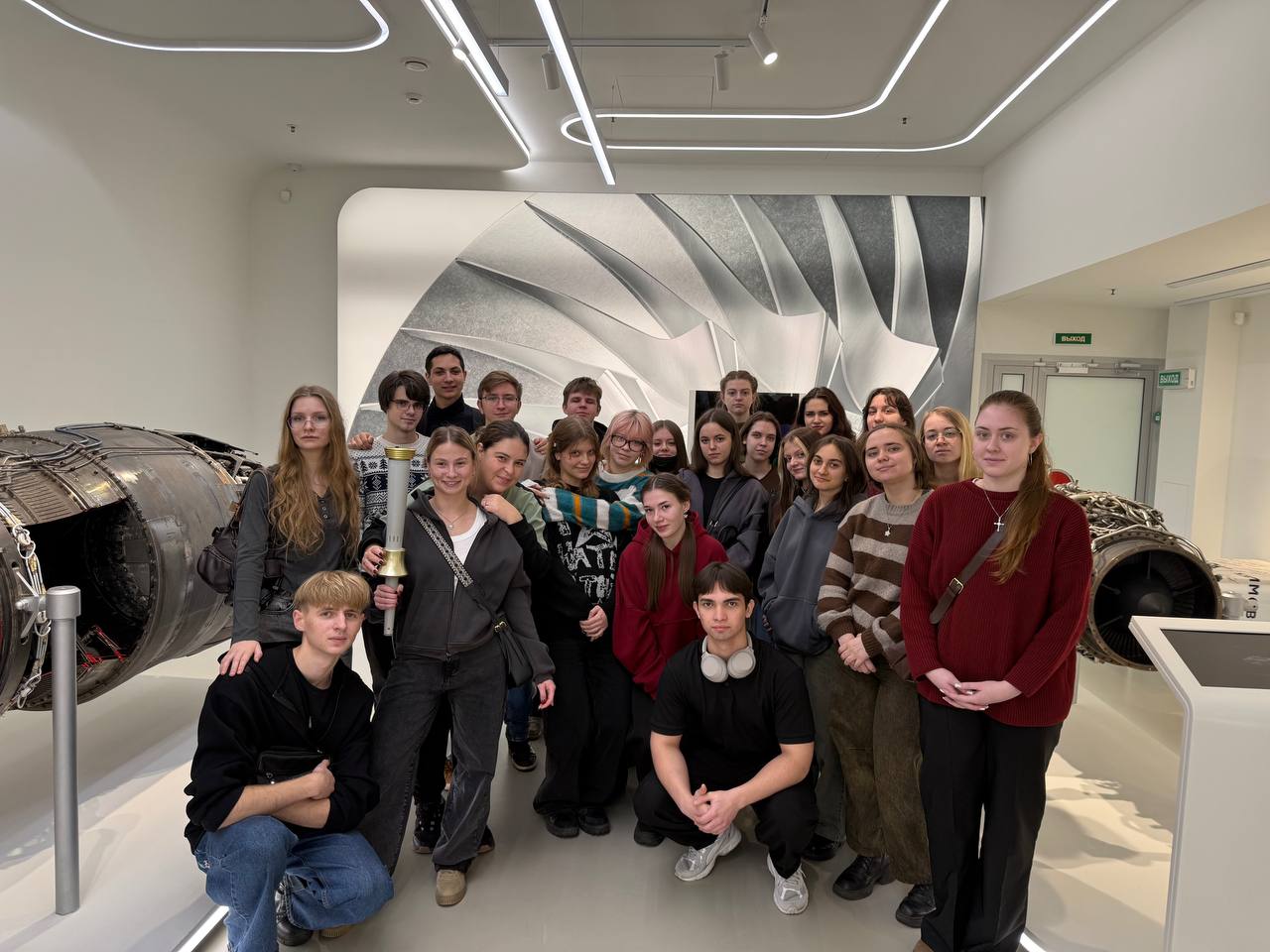 Студенты СПбКТ побывали в музее предприятия «ОДК-Климов»