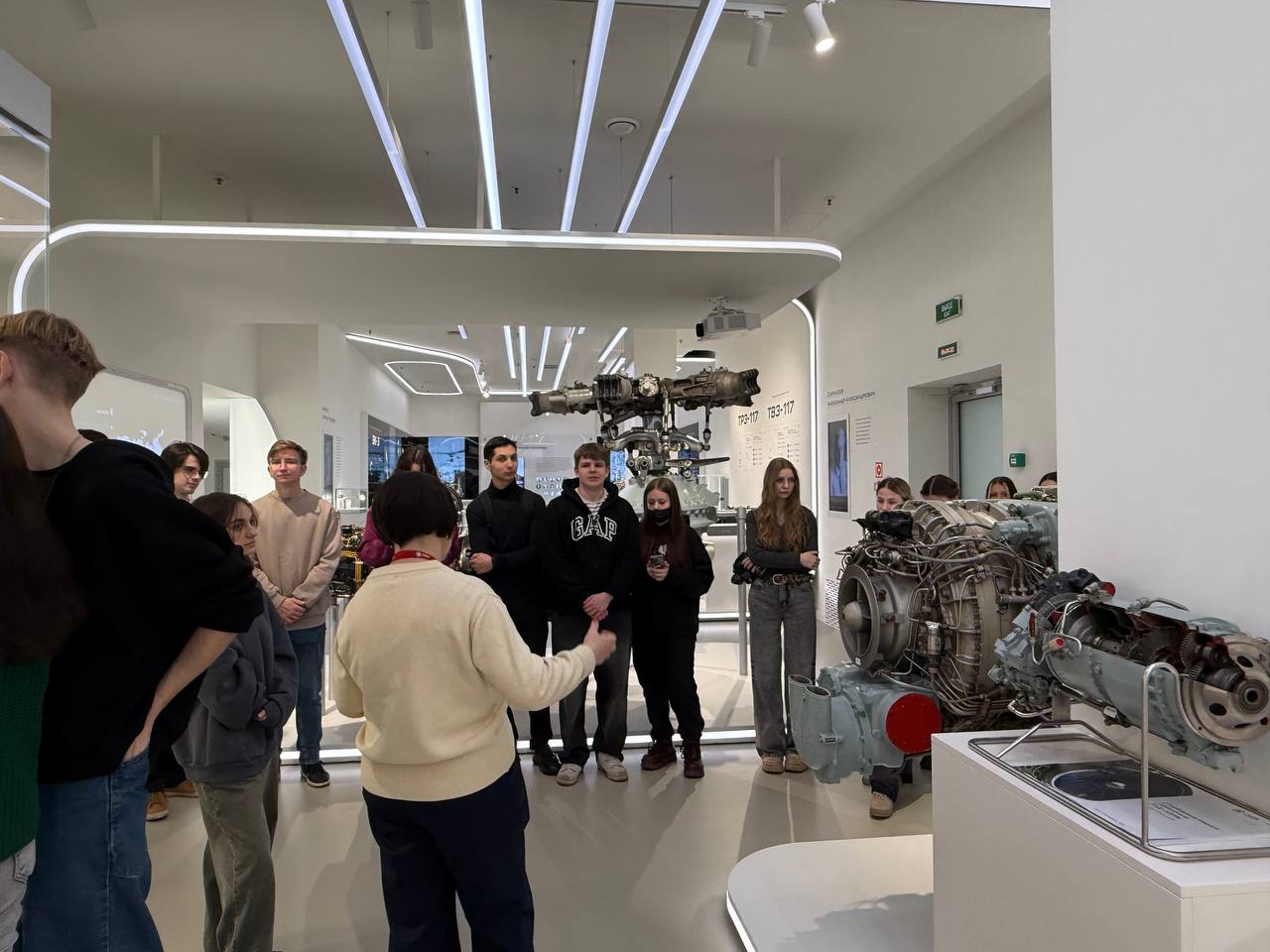 Студенты СПбКТ побывали в музее предприятия «ОДК-Климов»