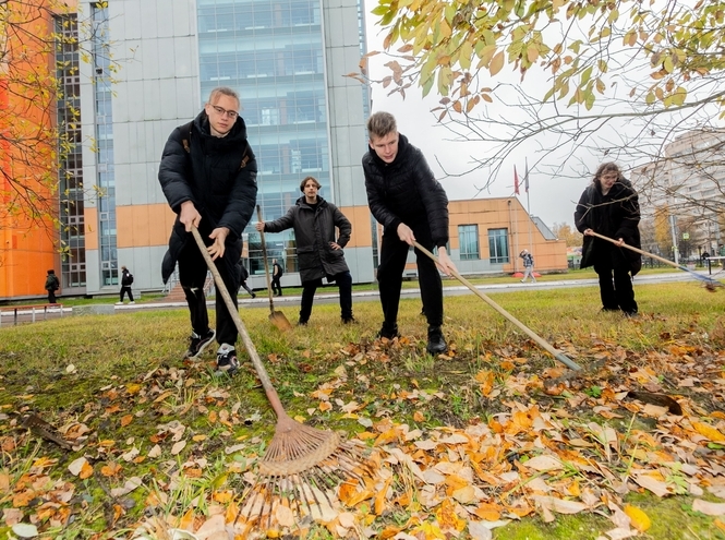 СПбГУТ присоединился к общегородскому субботнику