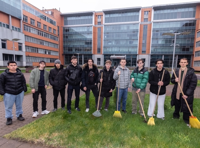 СПбГУТ присоединился к общегородскому субботнику