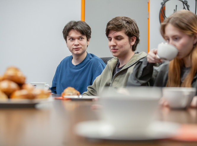 Ректор СПбГУТ встретился с первокурсниками-высокобалльниками