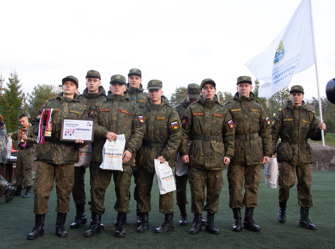 Соревнования «Время ВУЦ» собрали сильнейших студентов военных учебных центров